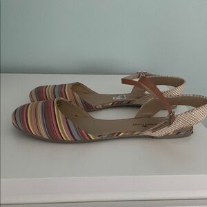 Multicolor Striped Women's Shoes